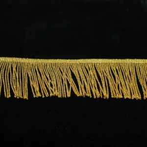Flecos dorados de 4 cm para banderines, estandartes y más